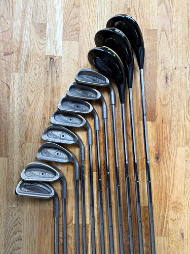 Ping eye black dot irons - ping,