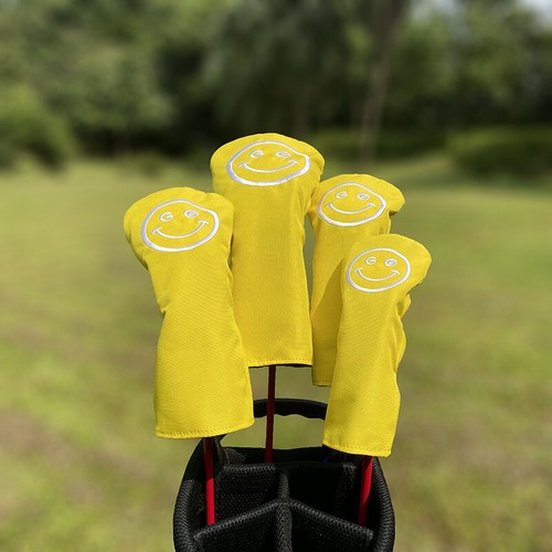 Simple smiling golf driver - simple,
