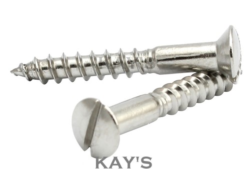 Slotted raised countersunk csk - slotted,