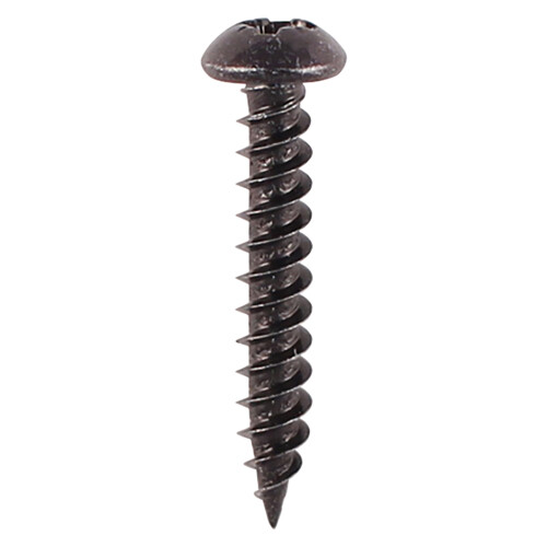 Black round head pozi wood - head,