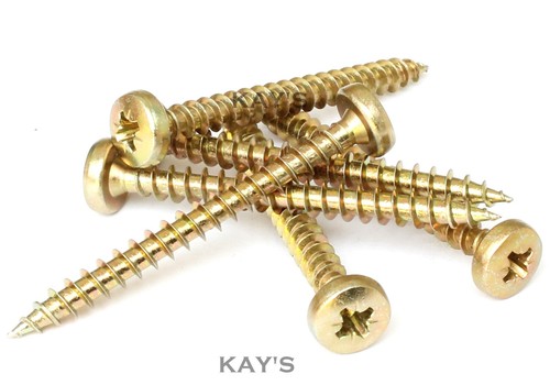 Wood screws round head pozi - round,